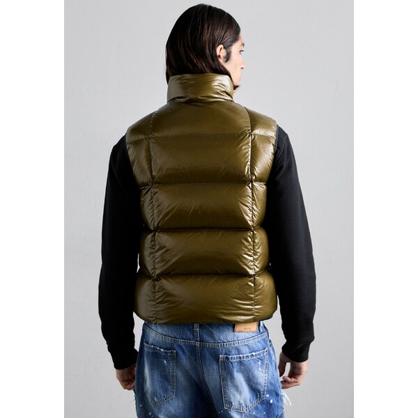 ディースクエアード メンズ ジャケット＆ブルゾン アウター 3D VEST - Waistcoat - dark green