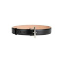 【送料無料】 マックイーン レディース ベルト アクセサリー Belts Black