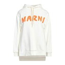 【送料無料】 マルニ レディース パーカー・スウェットシャツ アウター Sweatshirts White