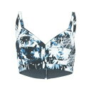 【送料無料】 マックイーン レディース Tシャツ トップス Tops Blue