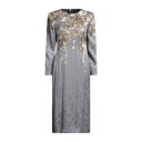 【送料無料】 ドリス・ヴァン・ノッテン レディース ワンピース トップス Midi dresses Grey