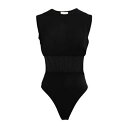 【送料無料】 マックイーン レディース Tシャツ トップス Bodysuits Black