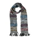 【送料無料】 ミッソーニ レディース マフラー・ストール・スカーフ アクセサリー Scarves Black