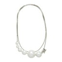 【送料無料】 ディースクエアード レディース ネックレス・チョーカー・ペンダントトップ アクセサリー Necklaces Silver