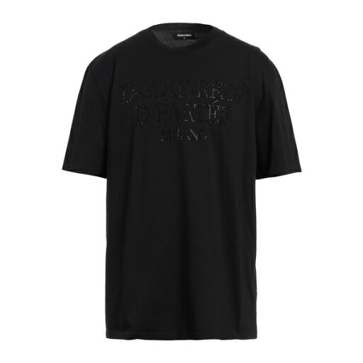 【送料無料】 ディースクエアード メンズ Tシャツ トップス T-shirts Black 【送料無料】 ディースクエアード メンズ Tシャツ トップス T-shirts Black
