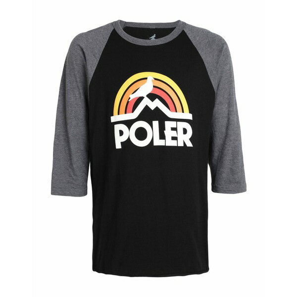 【送料無料】 ポーラー メンズ Tシャツ トップス T-shirts Black