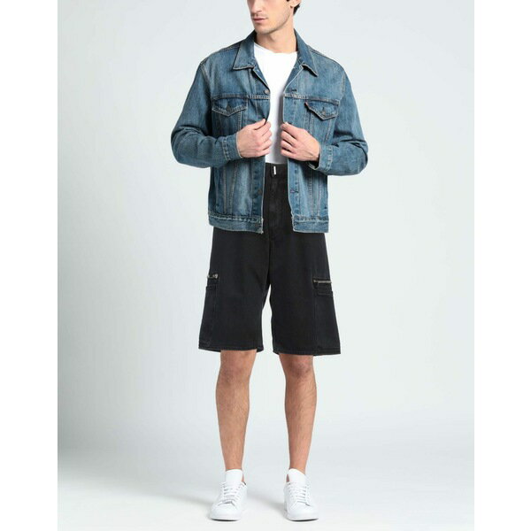 【送料無料】 ジバンシー メンズ デニムパンツ ボトムス Denim shorts Black
