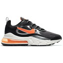 Nike ナイキ メンズ スニーカー 【Nike Air Max 270 React】 サイズ US_10(28.0cm) Black Total Orange