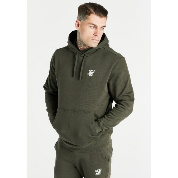 シックシルク メンズ パーカー・スウェットシャツ アウター CORE OVERHEAD HOODIE - Sweatshirt - khaki