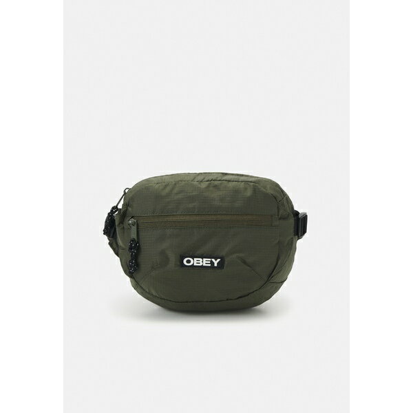 オベイ メンズ ボディバッグ・ウエストポーチ バッグ COMMUTER WAIST BAG UNISEX - Bum bag - kombu green