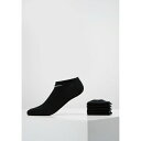 ナイキ レディース 靴下 アンダーウェア EVERYDAY LIGHTWEIGHT UNISEX 6 PACK - Socks - black/white