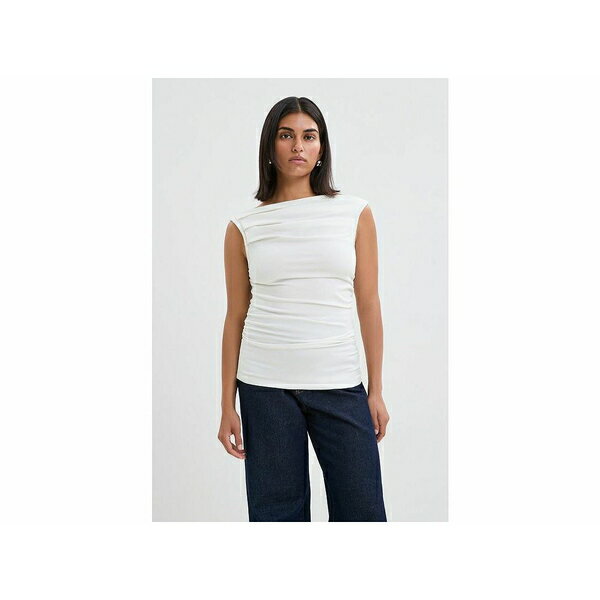 マルセラ レディース カットソー トップス Women's Cooper Sleeveless Top Off white
