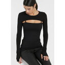 マルセラ レディース パーカー・スウェットシャツ アウター Women's Selma Bolero Black|詳細画像