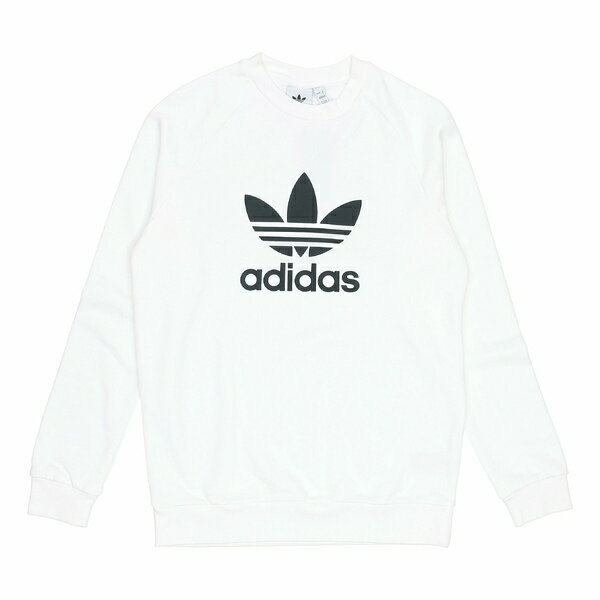 adidas アディダス メンズ スニーカー 【adidas originals Trefoil Warm-Up Crew Sweatshirt 'White' DV1544】 サイズ US_M_XL