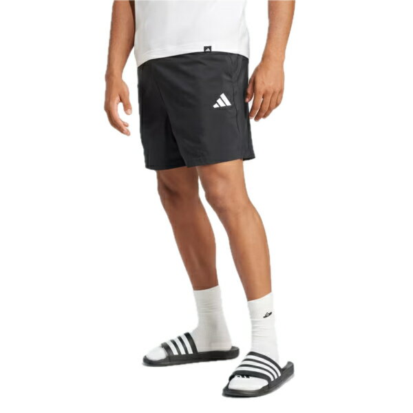 adidas アディダス メンズ スニーカー 【adidas Essentials Small Logo Chelsea Shorts 'Black' JF1117】 サイズ US_M_3XL