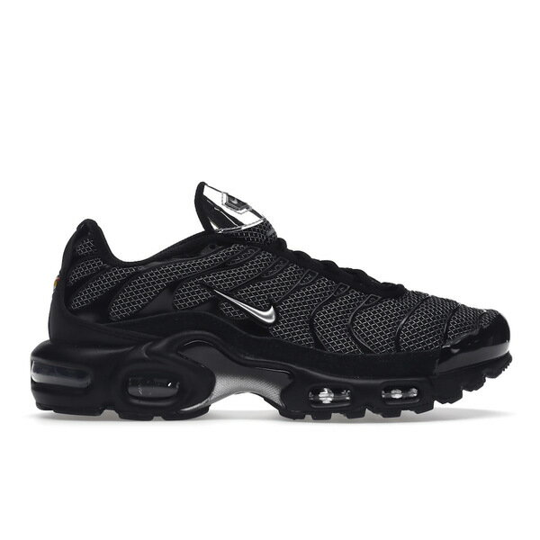 Nike ナイキ レディース スニーカー 【Nike Air Max Plus】 サイズ US_W_11W Black Suede Silver (Women's)