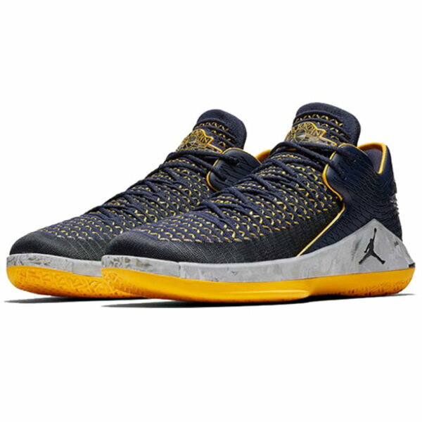Air Jordan ジョーダン メンズ スニーカー 【Air Jordan 32 Low PF 'Michigan Wolverines' AH3347-405】 サイズ US_10(28.0cm)