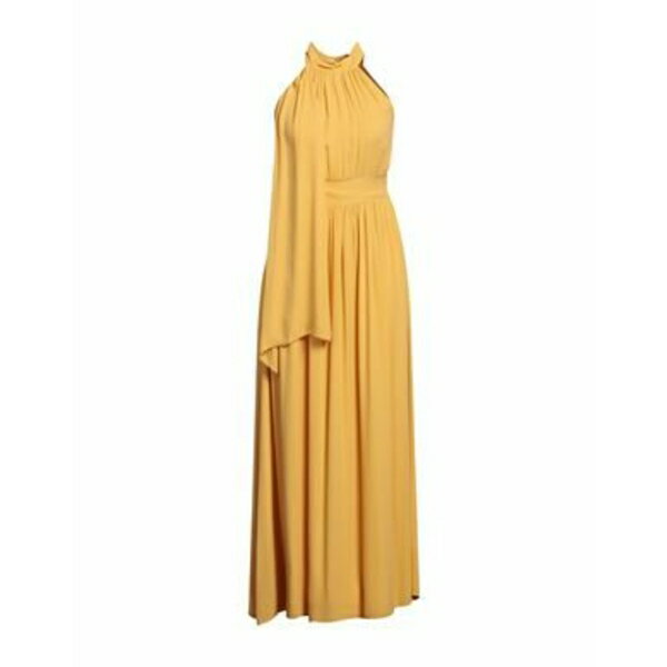 【送料無料】 クリスティーナガビオリ レディース ワンピース トップス Maxi dresses Yellow