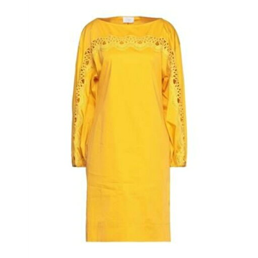 【送料無料】 クリップス レディース ワンピース トップス Mini dresses Yellow 【送料無料】 クリップス レディース ワンピース トップス Mini dresses Yellow