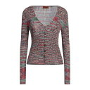 【送料無料】 ミッソーニ レディース カーディガン アウター Cardigans Red