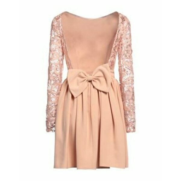 【送料無料】 フェレッパ レディース ワンピース トップス Mini dresses Pink