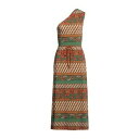 【送料無料】 シユ レディース ワンピース トップス Maxi dresses Brown