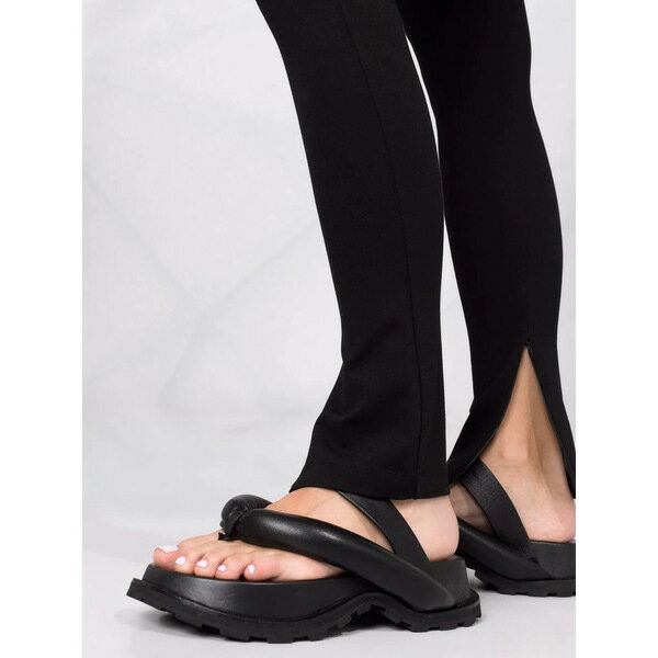 サブリン レディース レギンス ボトムス slit ankle leggings black