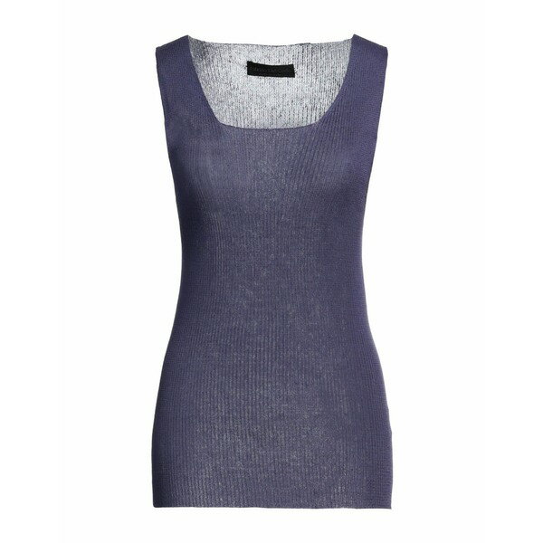 【送料無料】 ファブリツィオ デル カルロ レディース ニット&セーター アウター Sweaters Purple