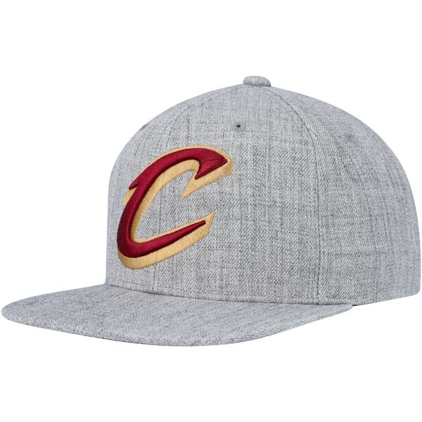 ミッチェル＆ネス ミッチェル&ネス メンズ 帽子 アクセサリー Cleveland Cavaliers Mitchell & Ness Hardwood Classics 2.0 Snapback Hat Heather Gray