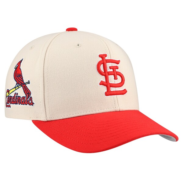 ミッチェル＆ネス ミッチェル&ネス メンズ 帽子 アクセサリー St. Louis Cardinals Mitchell & Ness Pro Crown Adjustable Hat Cream