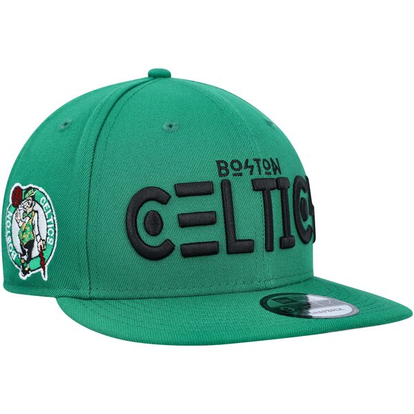 j[G Y Xq ANZT[ Boston Celtics New Era Rocker 9FIFTY Snapback Hat Kelly Green