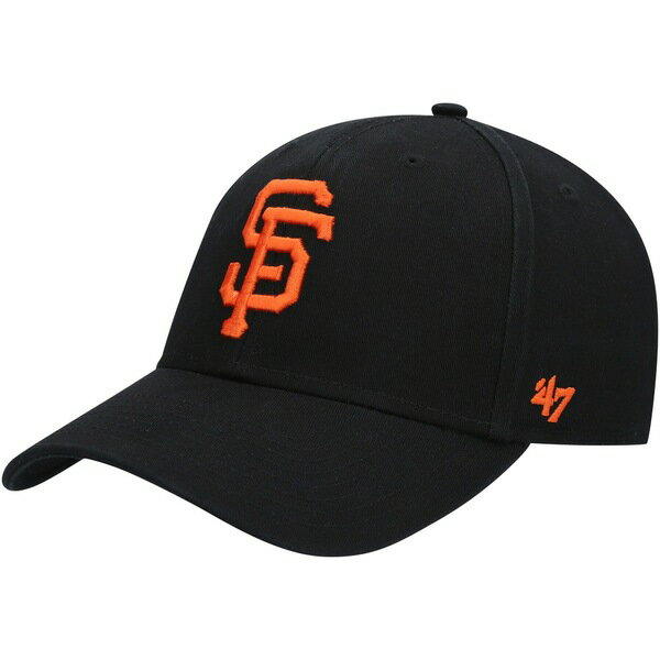 フォーティーセブン メンズ 帽子 アクセサリー San Francisco Giants '47 Legend MVP Adjustable Hat Black