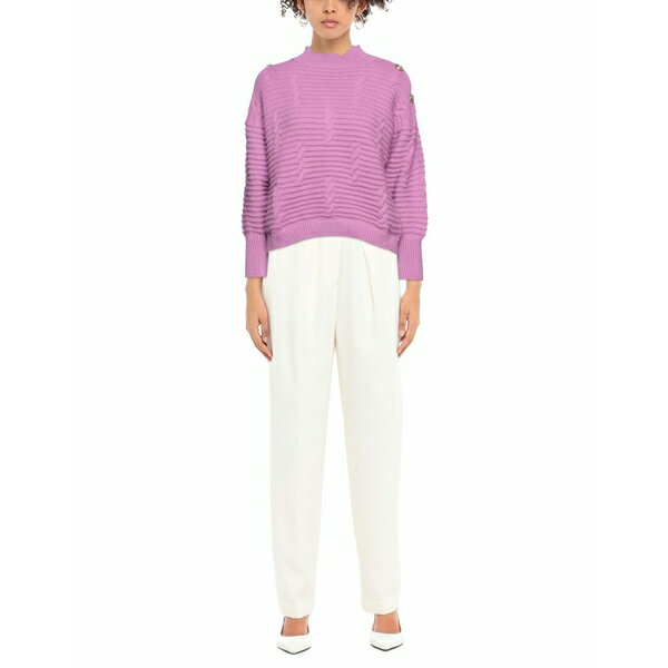 オーディー エト アモー ODI ET AMO レディース ニット&セーター アウター Turtlenecks Light purple