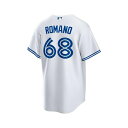 ナイキ レディース Tシャツ トップス Men 039 s Jordan Romano White Toronto Blue Jays Replica Player Jersey White