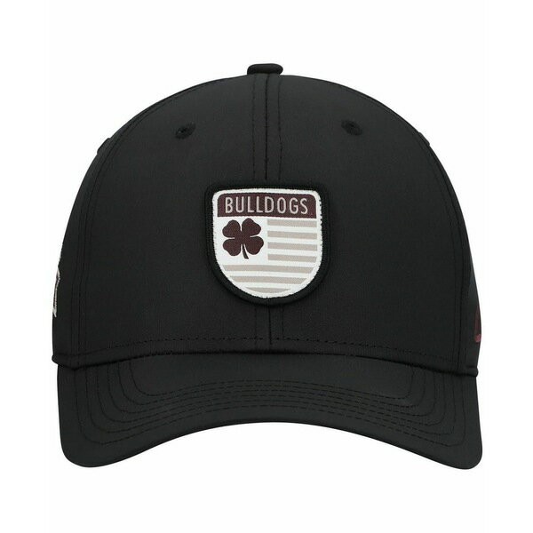 ブラッククローバー レディース 帽子 アクセサリー Men's Black Mississippi State Bulldogs Nation Shield Snapback Hat Black