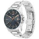 モバド モバド レディース 腕時計 アクセサリー Men's Bold Verso Swiss Automatic Silver Tone Stainless Steel Watch 43mm Silver-Tone