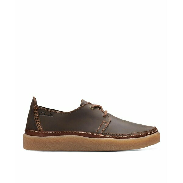 楽天astyクラークス メンズ スニーカー シューズ Men's Collection Oakpark Lace Casual Shoes Beeswax Leather