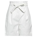 【送料無料】 フィロソフィーデロレンゾセラフィーニ レディース カジュアルパンツ ボトムス Shorts & Bermuda Shorts White