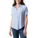 グロリアバンデービルト レディース カットソー トップス Women's Daisy Printed Short-Sleeve Shirt Lt/pasblue