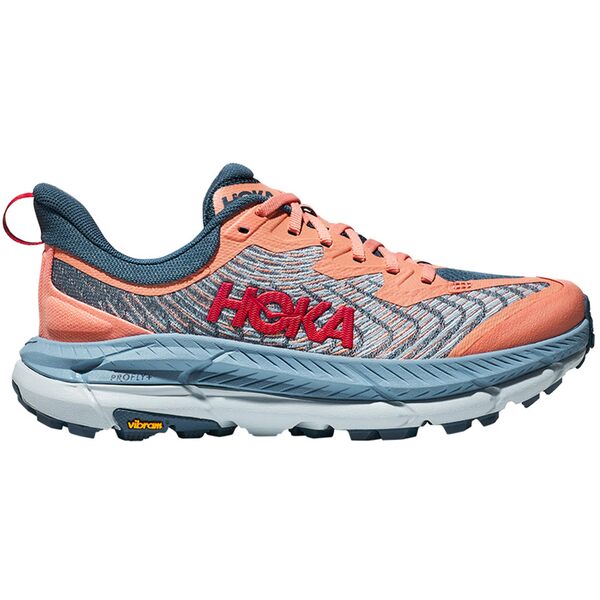 Hoka One One ホカオネオネ レディース スニーカー 【Hoka One One Mafate Speed 4 Papaya Real Teal (Women's)】 サイズ US_5.5(22.5cm) Papaya/Real Teal