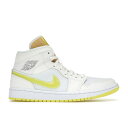 Jordan ジョーダン レディース スニーカー 【Jordan 1 Mid SE Voltage Yellow (Women's)】 サイズ US_7(24.0cm) Sail/Light Voltage Yellow II/White(4)