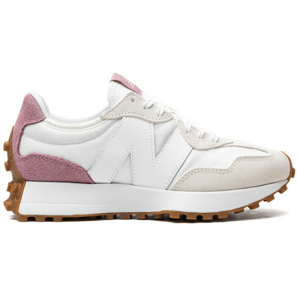 New Balance ニューバランス レディース スニーカー 【New Balance 327 White Pink (Women's)】 サイズ US_8.5(25.5cm) Pink/Beige/White
