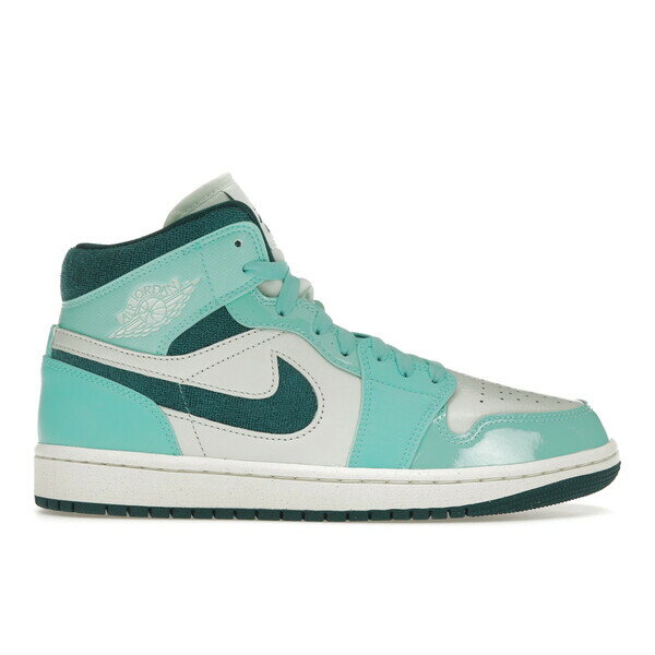 Jordan ジョーダン レディース スニーカー 【Jordan 1 Mid Chenille Bleached Turquoise (Women's)】 サイズ US_8(25.0cm) Bleached Turquoise/Sky J Teal/Barely Green Sail