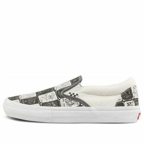 Vans バンズ メンズ スニーカー 【Vans Daniel Johnston x Skate Slip-On 'Cassette Tape' VN0A5FCAAO7..