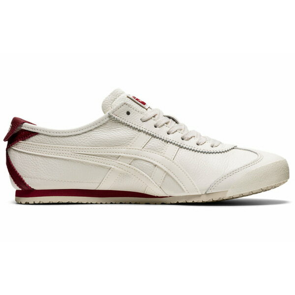 Onitsuka Tiger オニツカタイガー メンズ スニーカー 【Onitsuka Tiger Mexico 66 'Cream Burgundy' 1183B781-100】 サイズ US_10(28.0cm)