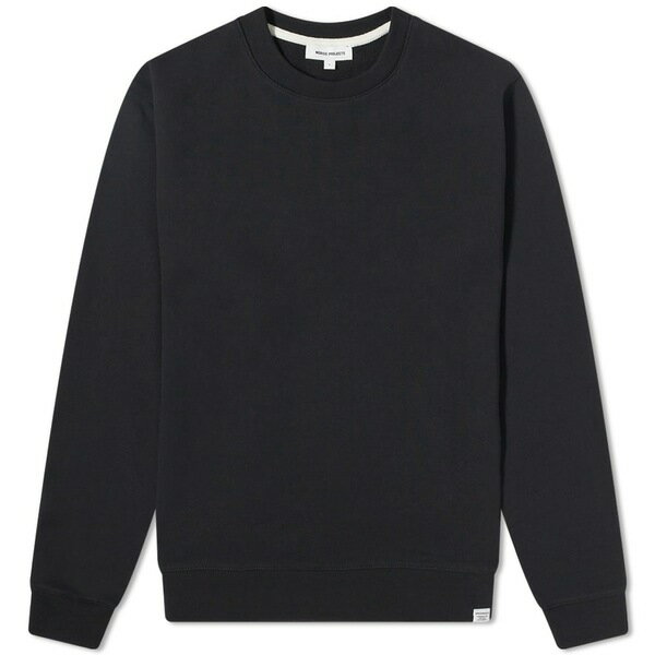 ノースプロジェクト メンズ パーカー・スウェットシャツ アウター Norse Projects Vagn Classic Crew Sweat Black