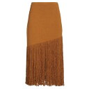 【送料無料】 プロエンザショラー レディース スカート ボトムス Midi skirts Camel