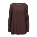 【送料無料】 アルファス テューディオ レディース カットソー トップス Tops Dark brown