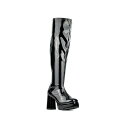 ファッションフィギュアー レディース ブーツ シューズ Women's Manica Thigh High Platform Boot- Wide Width ...
