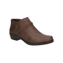 イージーストリート レディース ブーツ シューズ Women's Jalia Comfort Booties Brown